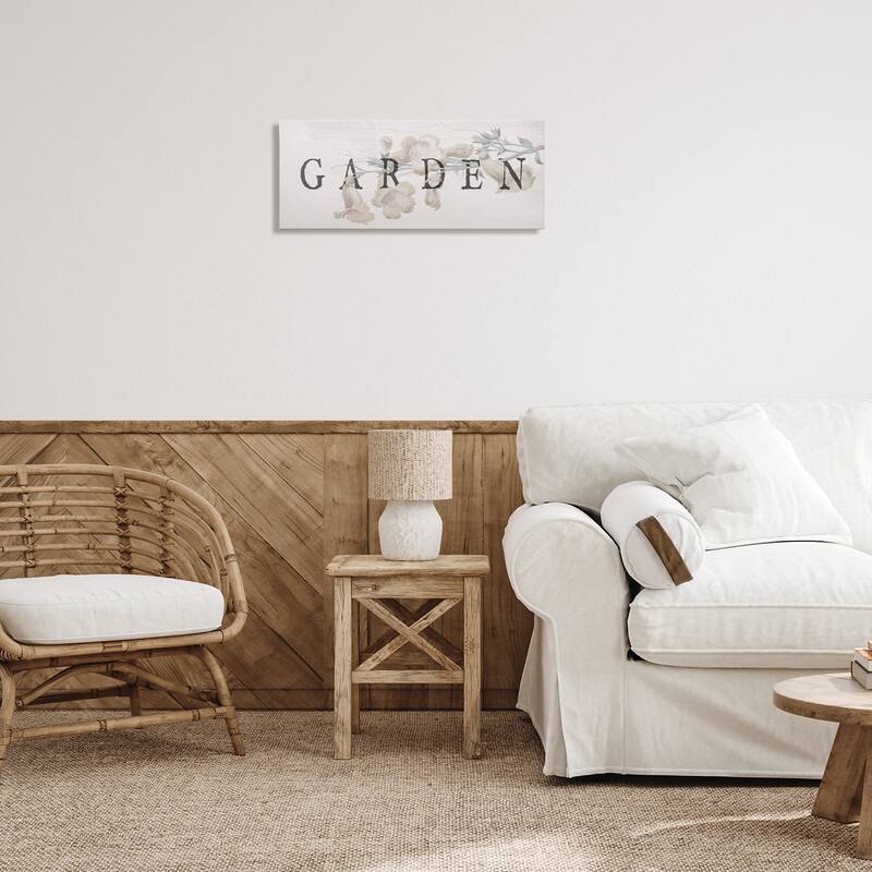 Stupell Rustic Garden & Flower Canvas Wall Art Design By Lil' Rue