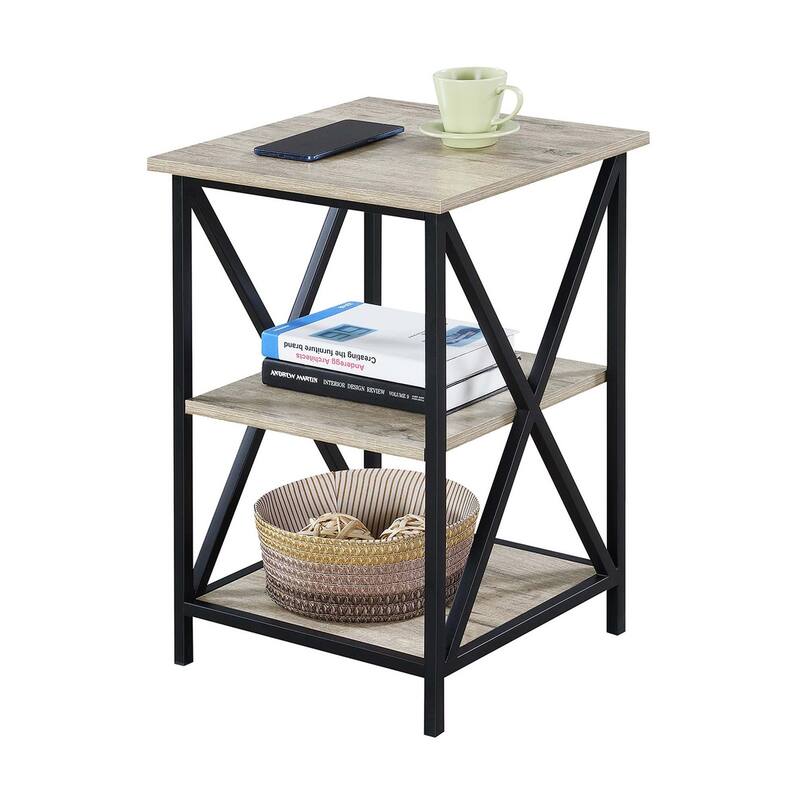 Convenience Concepts Tucson End Table with Shelves