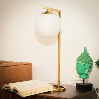 Radiant Harmony Shelf Floor Lamp