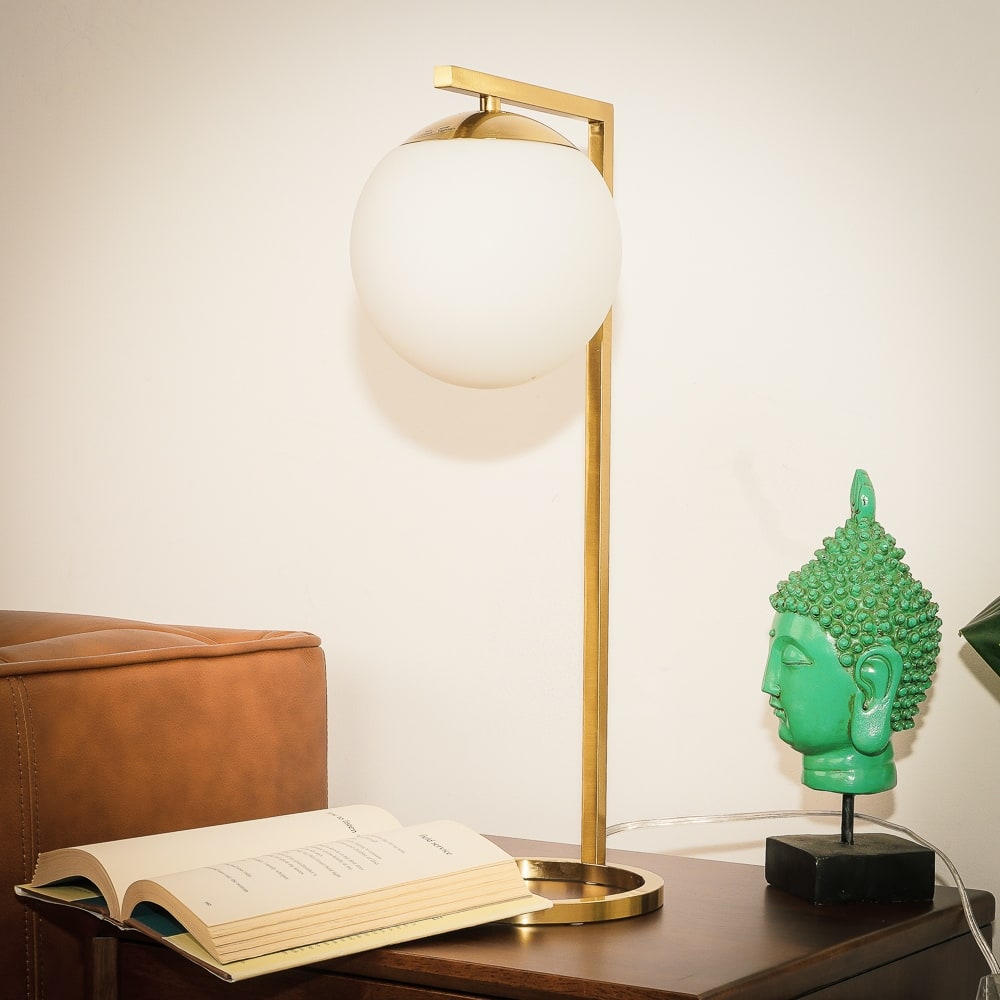 Radiant Harmony Shelf Floor Lamp