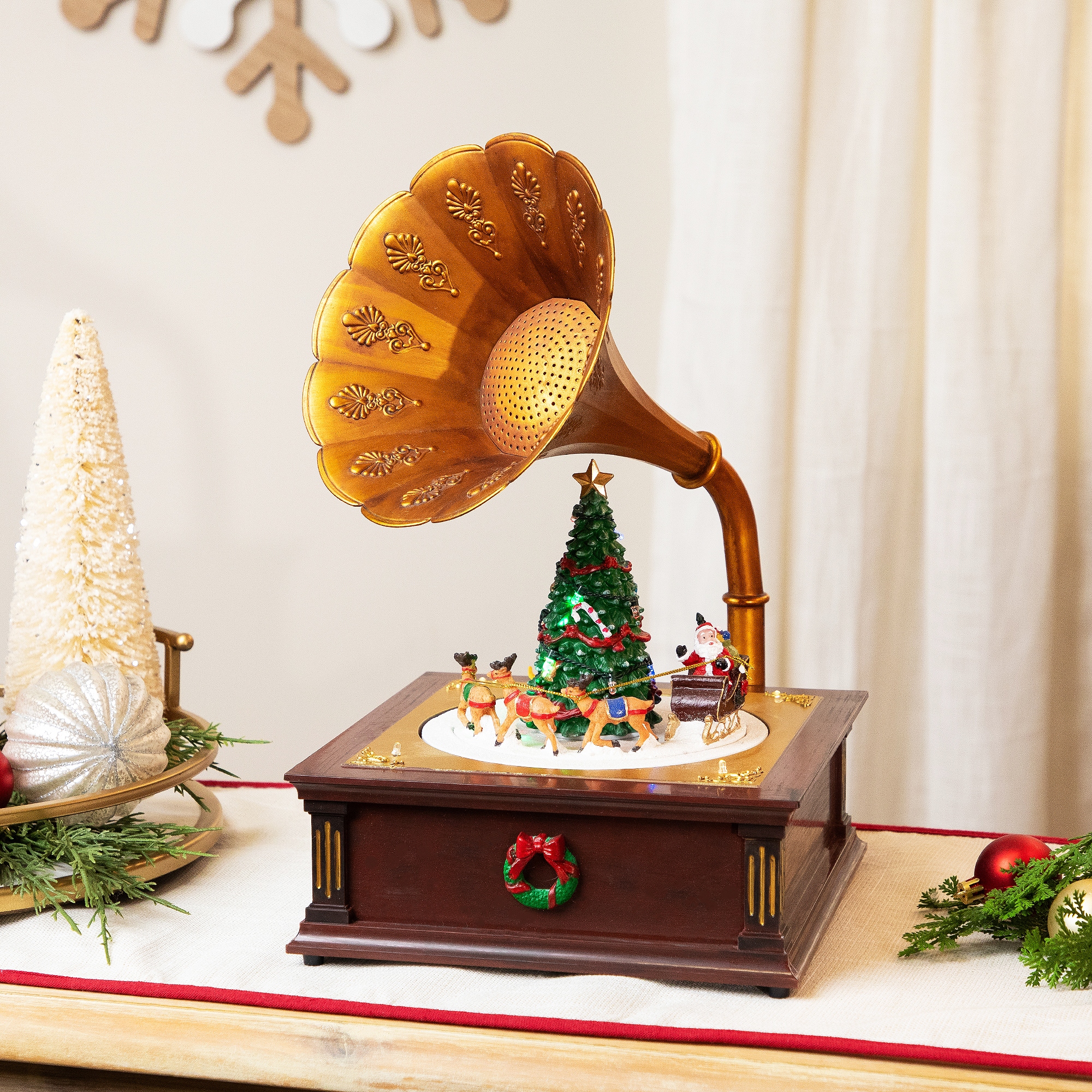 90th Anniversary Collection - Musical Gramophone - Overstock