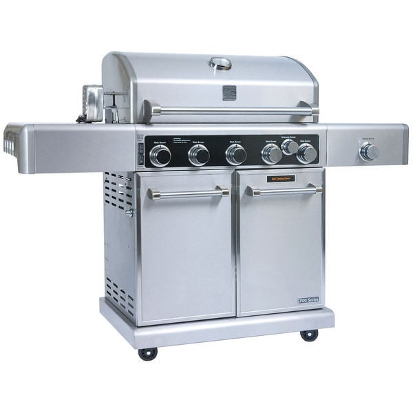 Kenmore Elite 5 Burner plus Searing Side Burner, Rear Burner