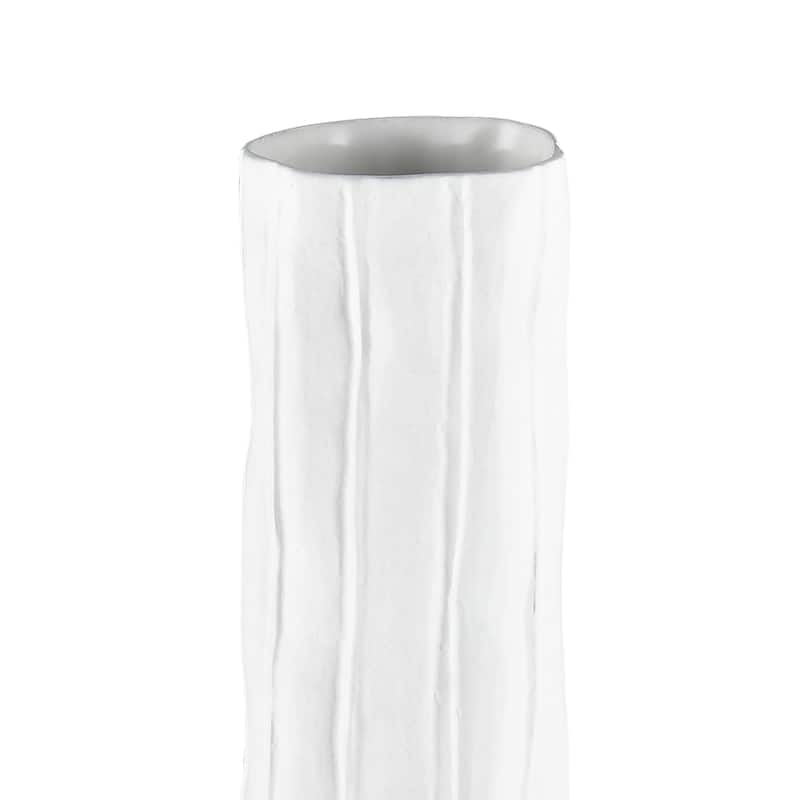 Atlas Clark Tall Painted Earthenware Vase