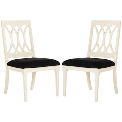SAFAVIEH Sharyn Dining Chair (Set of 2) - 22" x 24" x 38.3" - 22Wx24Dx38H