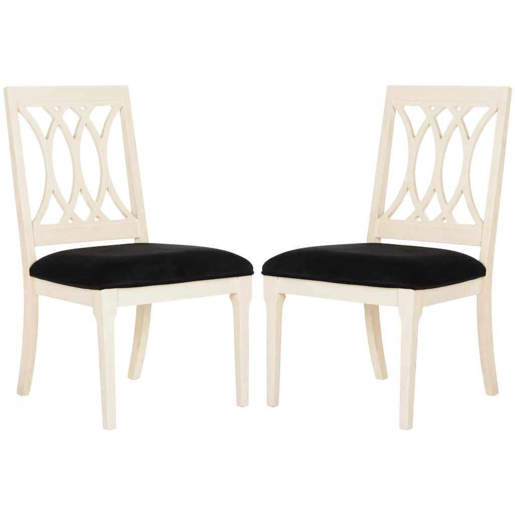 SAFAVIEH Sharyn Dining Chair (Set of 2) - 22" x 24" x 38.3" - 22Wx24Dx38H