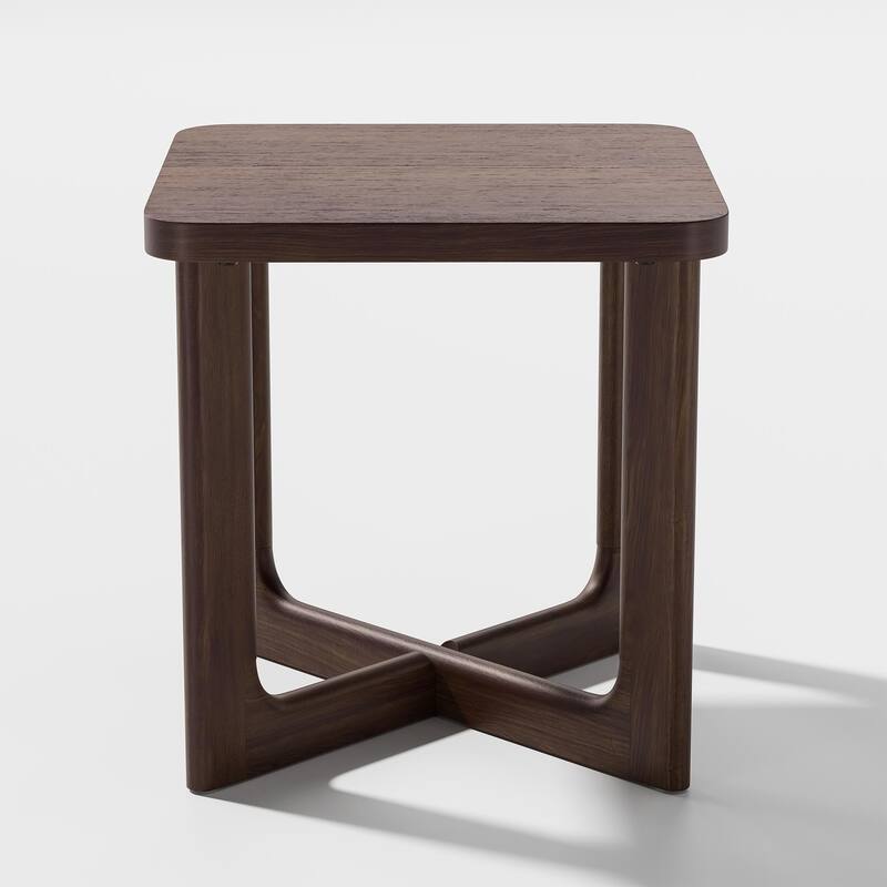 Solid Wood Side Table End Table 24'' - 24*24