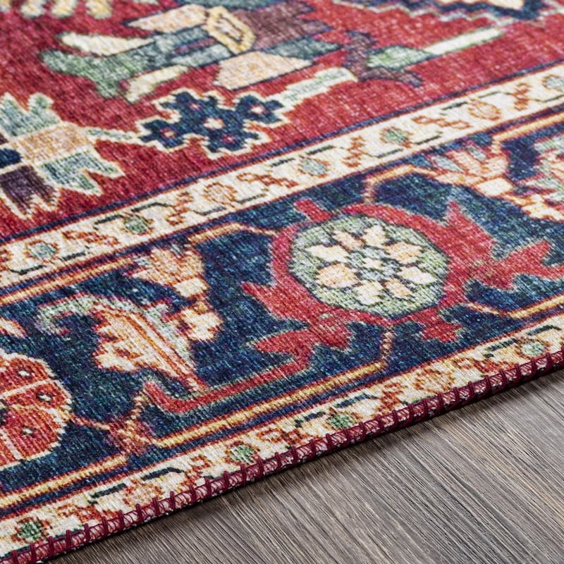 Livabliss Iris Traditional Tribal Area Rug