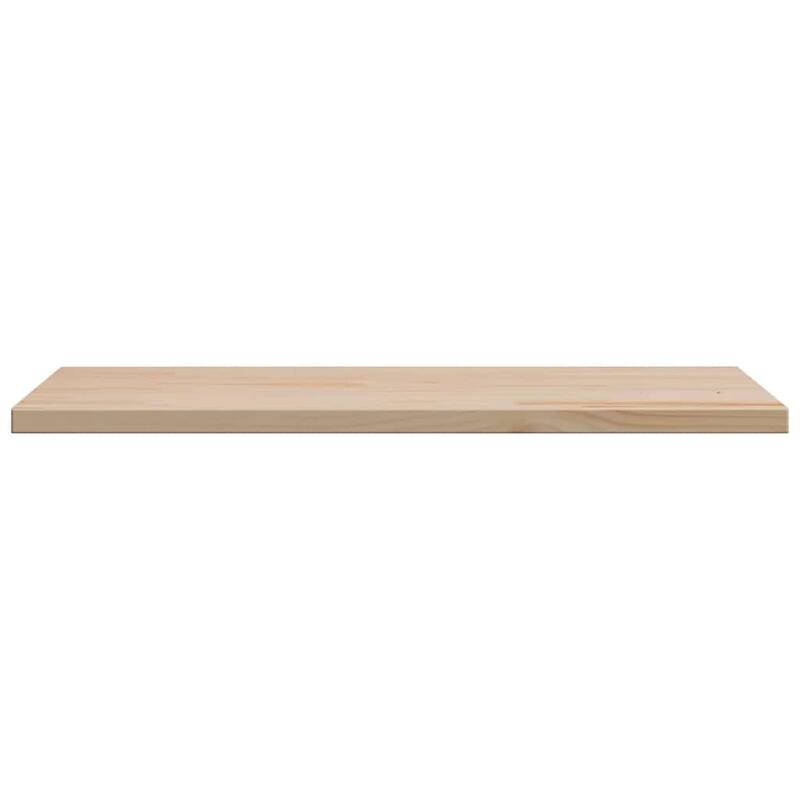 vidaXL Table Top Set of 3 Natural Pine Solid Pine Wood Medium Simple - 18.5 x 31.5 x 1.0 in