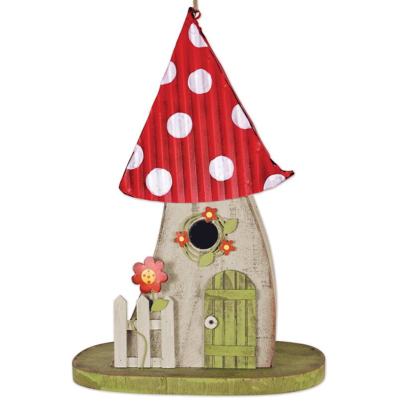 Red Mushroom Birdhouse