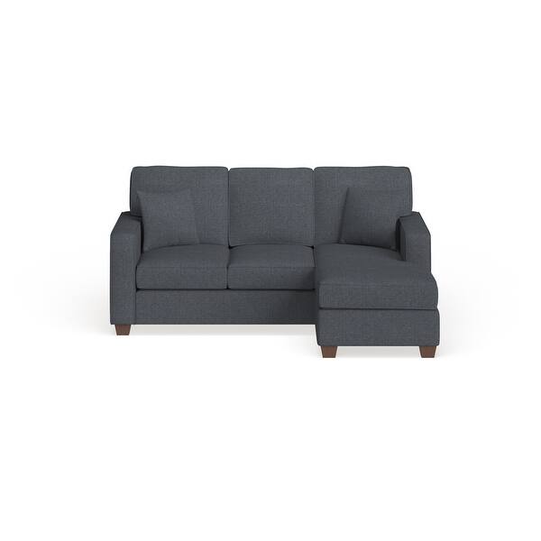 Shop Copper Grove Cleome Reversible Chaise Sectional Sofa On