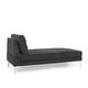 preview thumbnail 16 of 31, Beamon Contemporary Fabric Chaise Lounge by Christopher Knight Home - 69.00" L x 29.00" W x 30.00" H