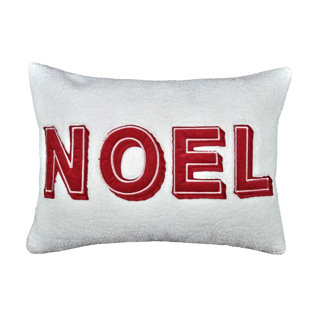 Noel Christmas Throw Pillow