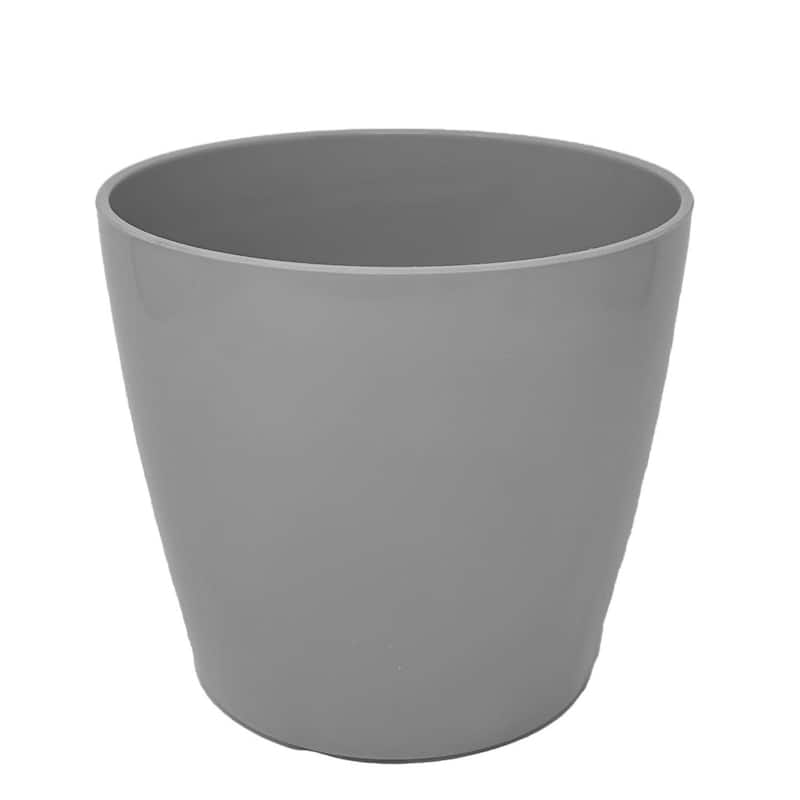 10" Round Self-Watering Indoor/Outdoor Bamboo Pot