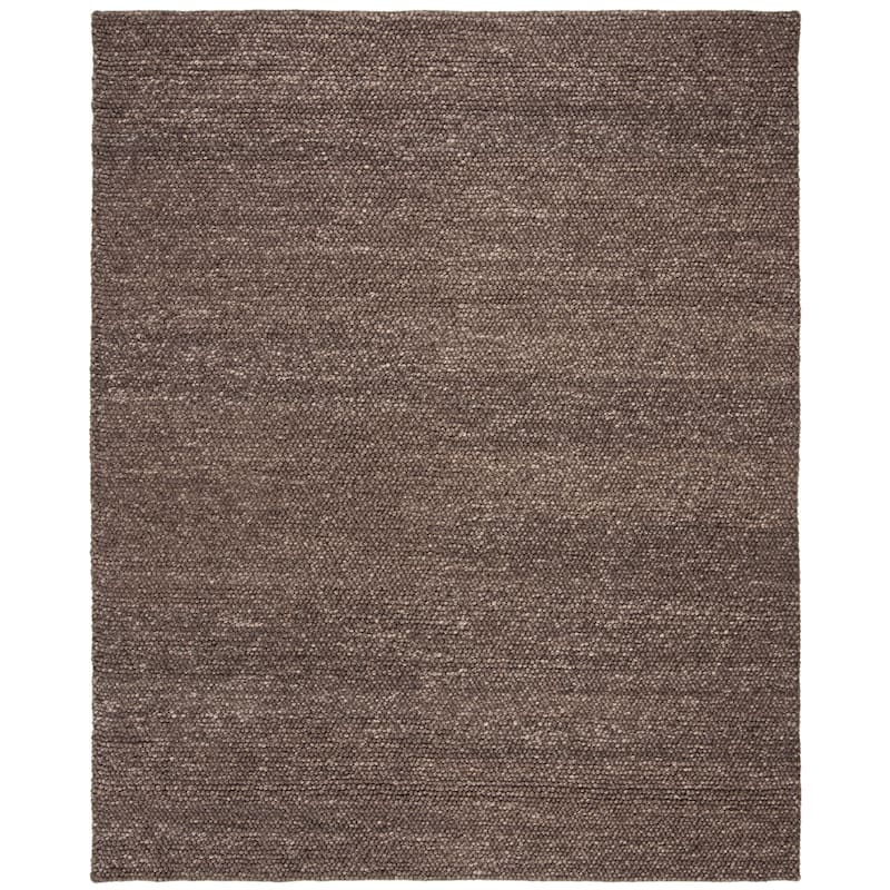 Lauren Ralph Lauren Handmade Carisbrooke Solid Wool Rug - 10' x 14' - Chocolate - Rectangle