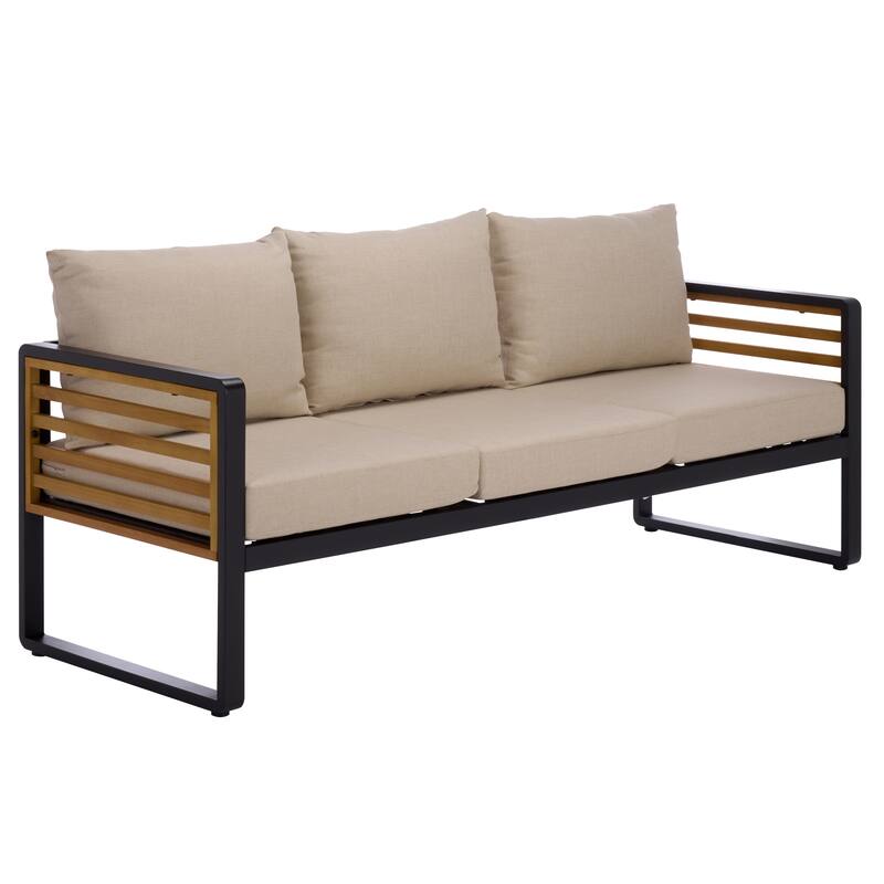SAFAVIEH Outdoor Living Baker 3-Seater Sofa
