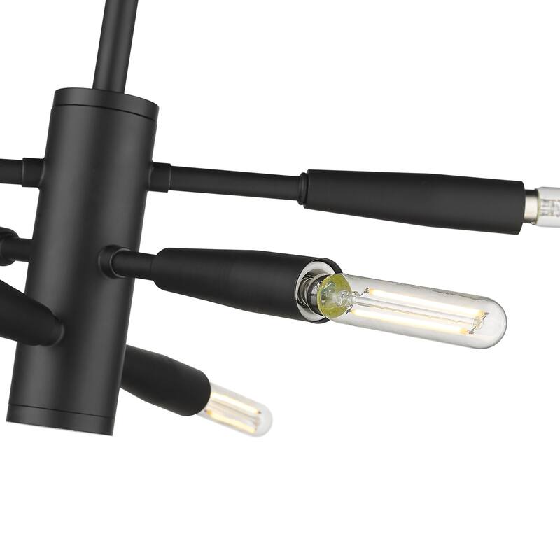 Bellevue ZCF44988 Almeria 6 Light 13" Wide Semi-Flush Ceiling Fixture