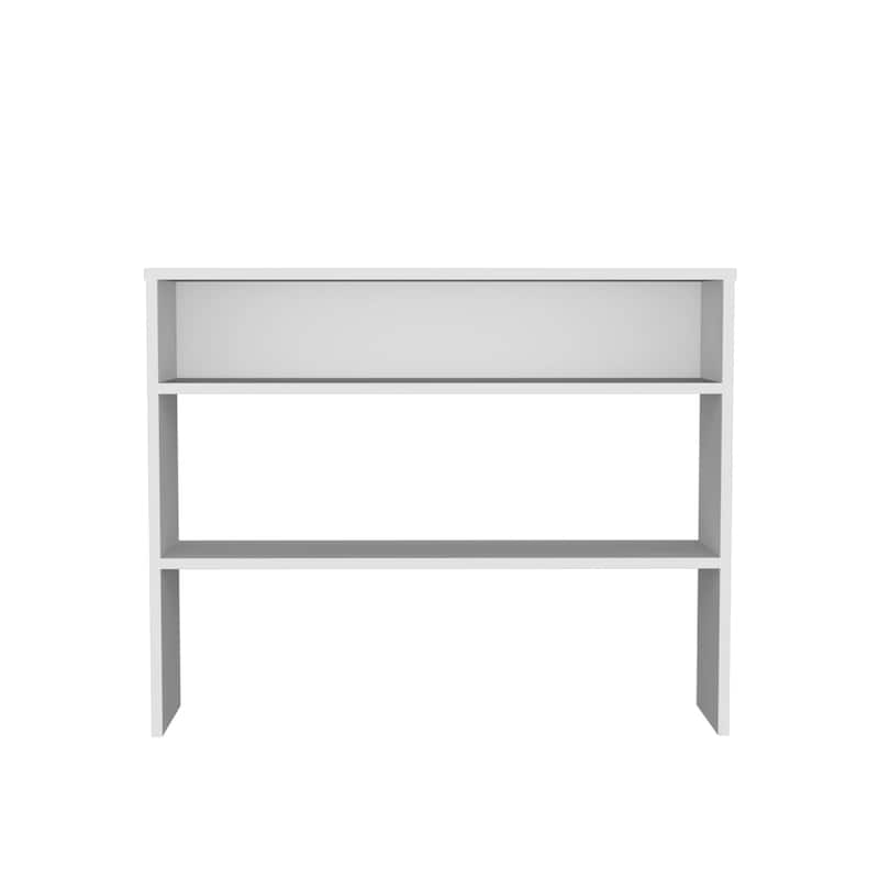 Versatile Console Table with Open Storage and Modern Design, Ideal for Display and Organization.