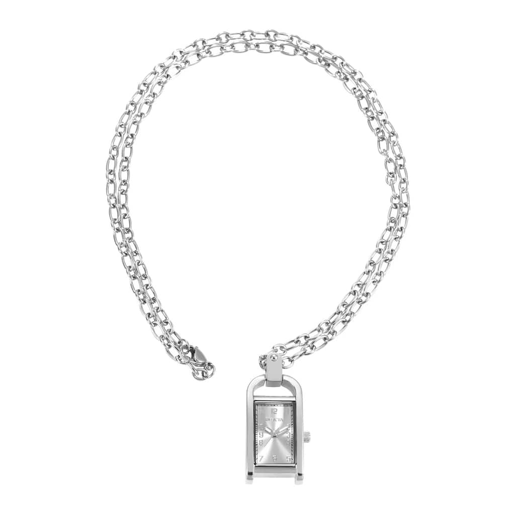 Invicta Women's 49934 Mini Quartz PC11 Silver Dial Ring Watch