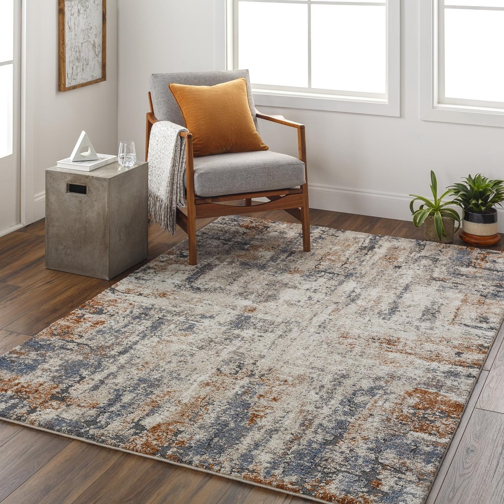 Livabliss Transitional Tuscany Abstract Area Rug