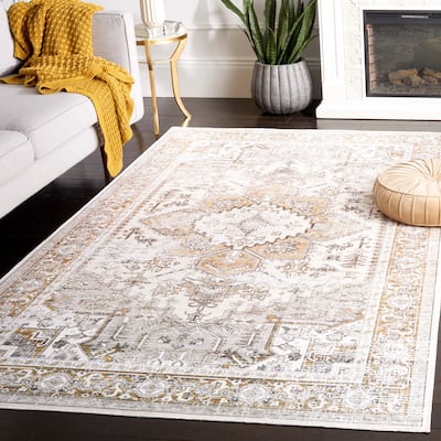 SAFAVIEH Arizona Shuan Machine Washable Slip Resistant Vintage Oriental Rug