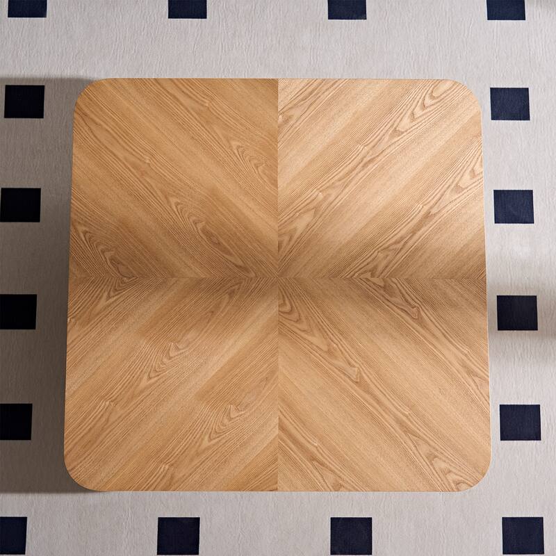 Modern Square Coffee Table - Natural
