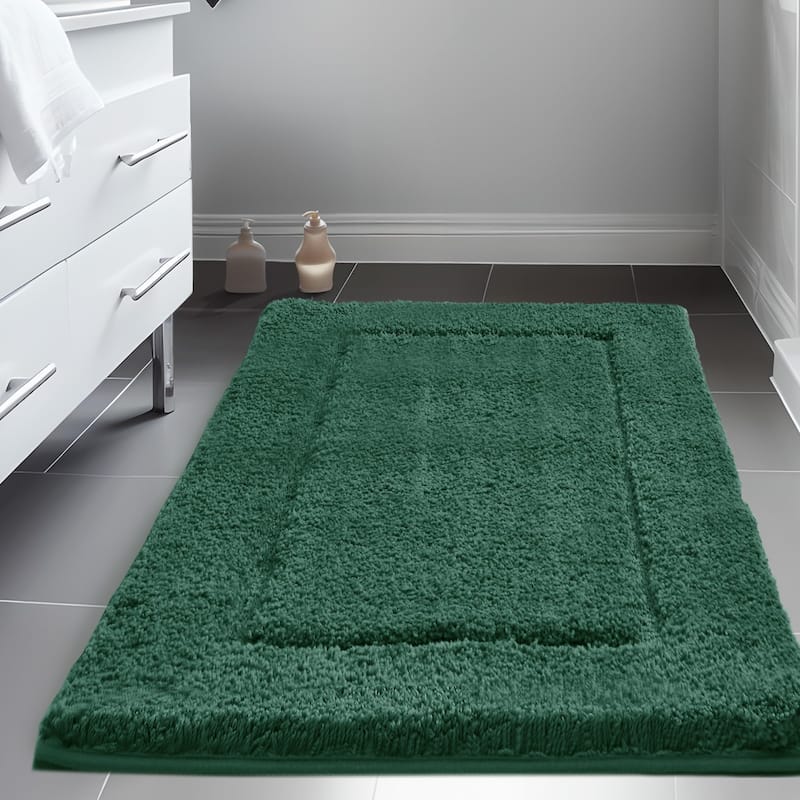 Deconovo Bathroom Rugs, Non Slip Absorbent Shower Bathroom Mat (1 PC)
