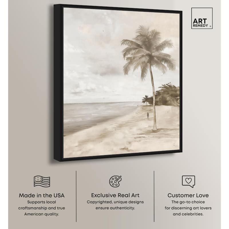 Vastness of the Sea II Canvas by Art Remedy