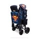 preview thumbnail 10 of 8, WonderFold W-Elite Pro Series Superman Stroller Wagon
