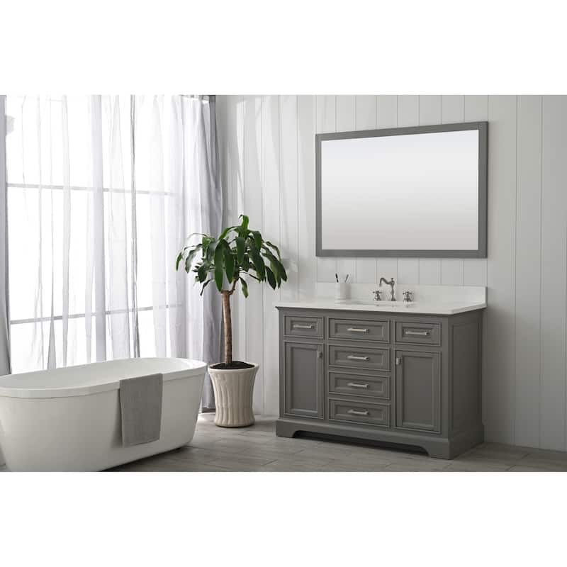 Milano 48" Single Vanity in Gray
