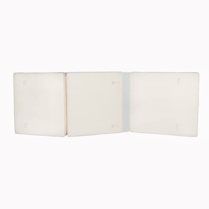 Christopher Knight Home - Modern Outdoor Acacia Wood Tri-Fold Chaise Lounge with Rope Accents & Water-Resistant Foam Headrest