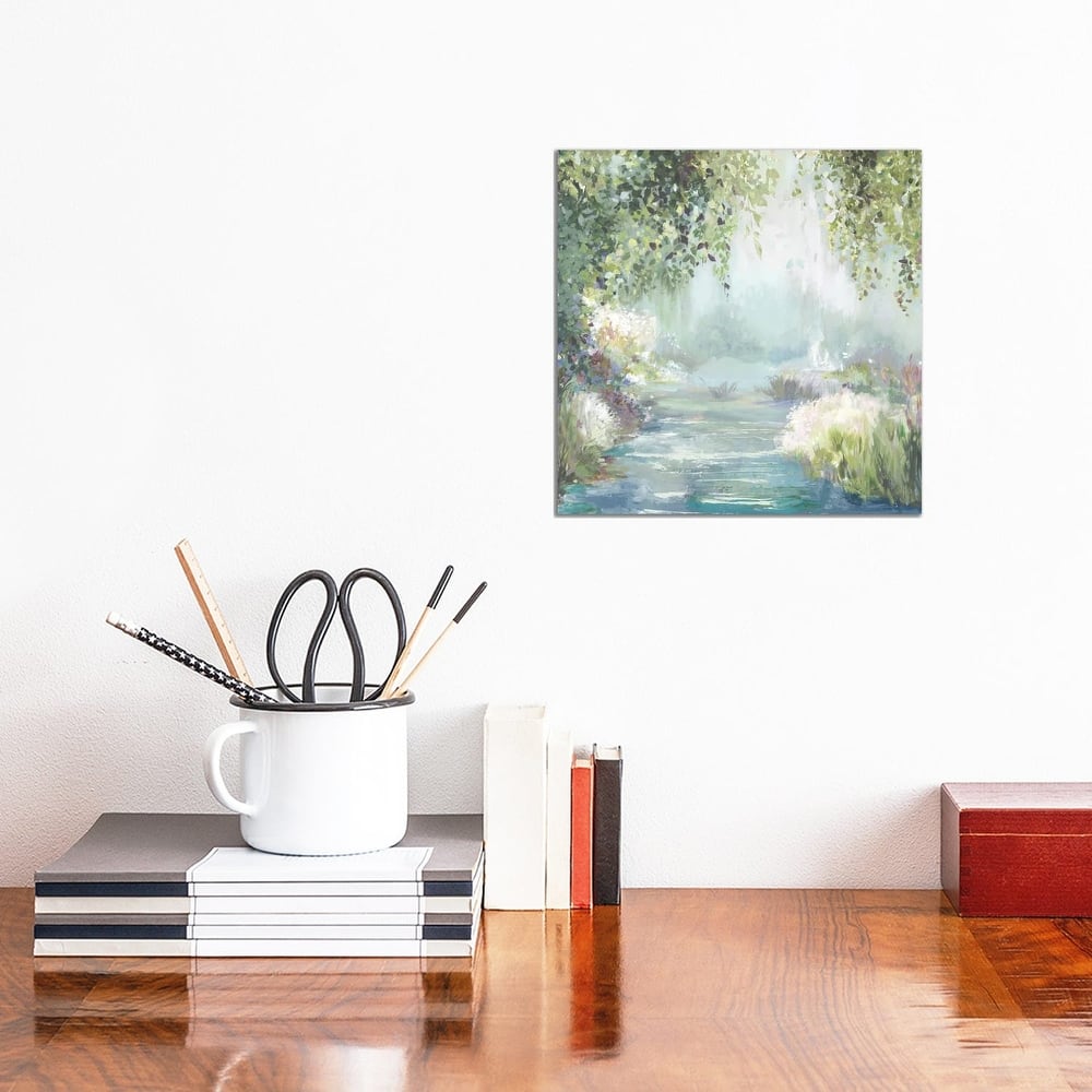 iCanvas "Sunny Forest Path" by Allison Pearce Canvas Print