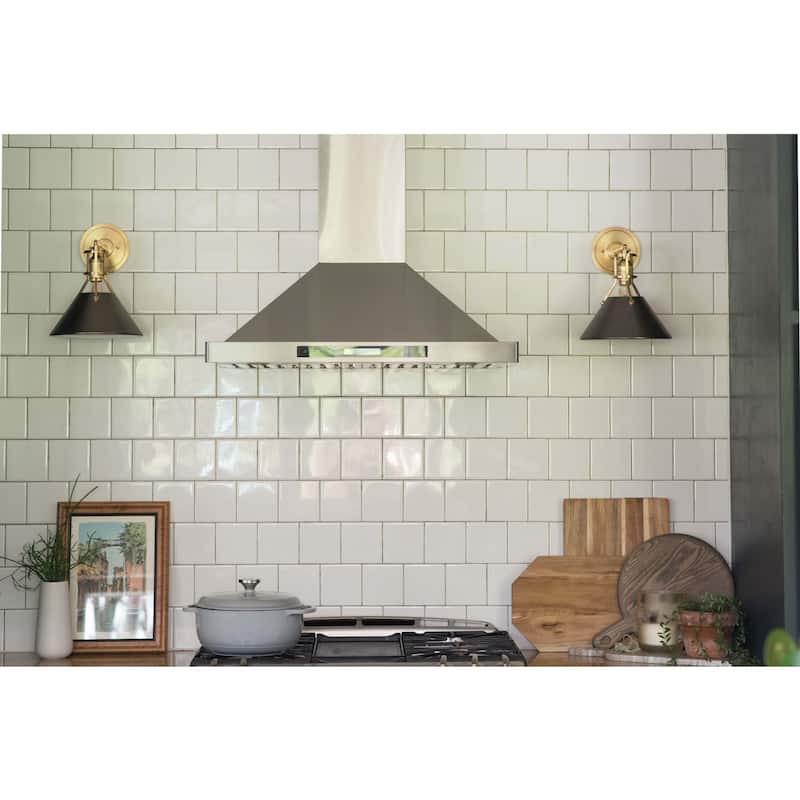 Hudson Valley Lighting METAL NO. 2 Single Light 11" Tall Wall Sconce