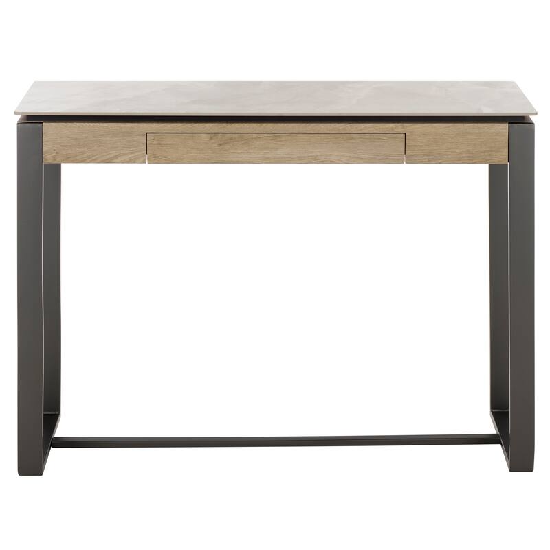 SEI Furniture Kota Console Table - 40"W x 13"D x 30"H - Grey/Grey