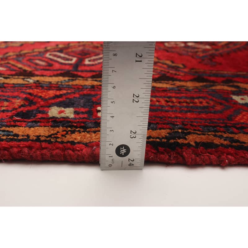 ECARPETGALLERY Hand-knotted Anadol Red Wool Rug - 3'7 x 6'7