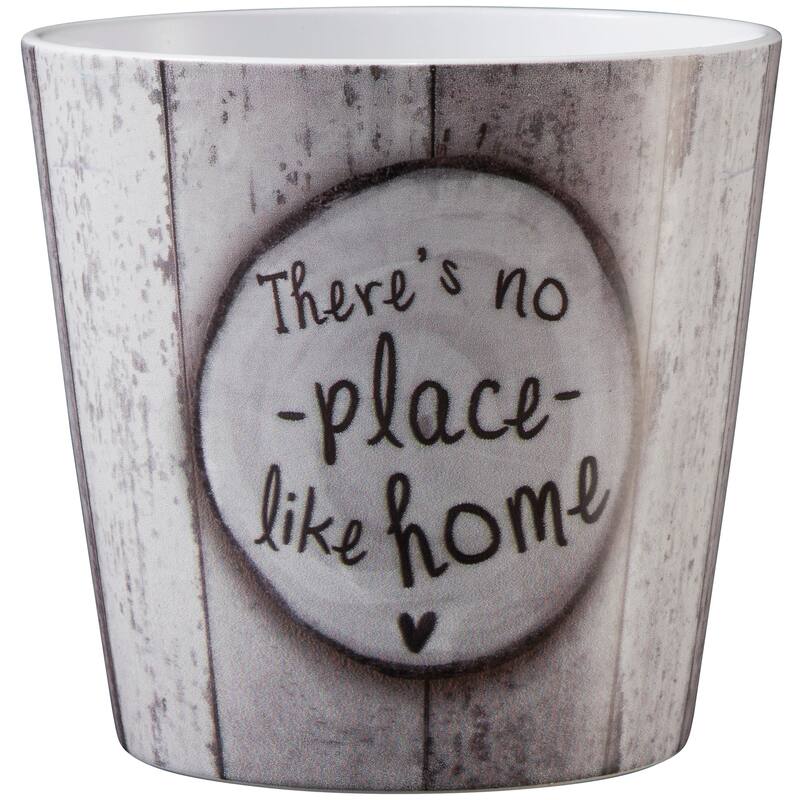 5.5" Dia. Indoor Ceramic Plant Pot Set - Home Collection - 4 Piece Set