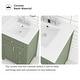 preview thumbnail 17 of 37, 24-Inch Bathroom Vanity with Ceramic Sink - 24" x 18" x 34"
