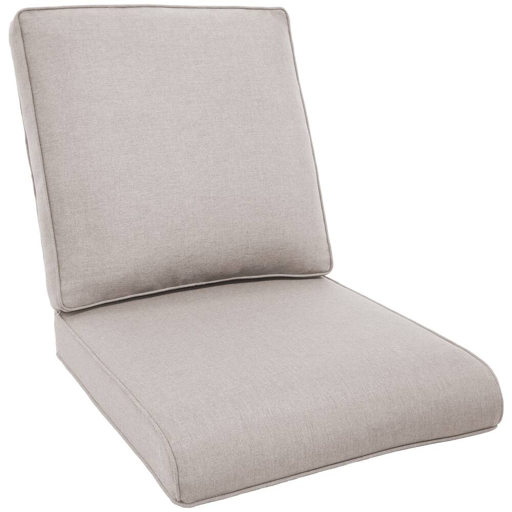 All-Weather Deep Seating Chair Cushions for Patio Chairs