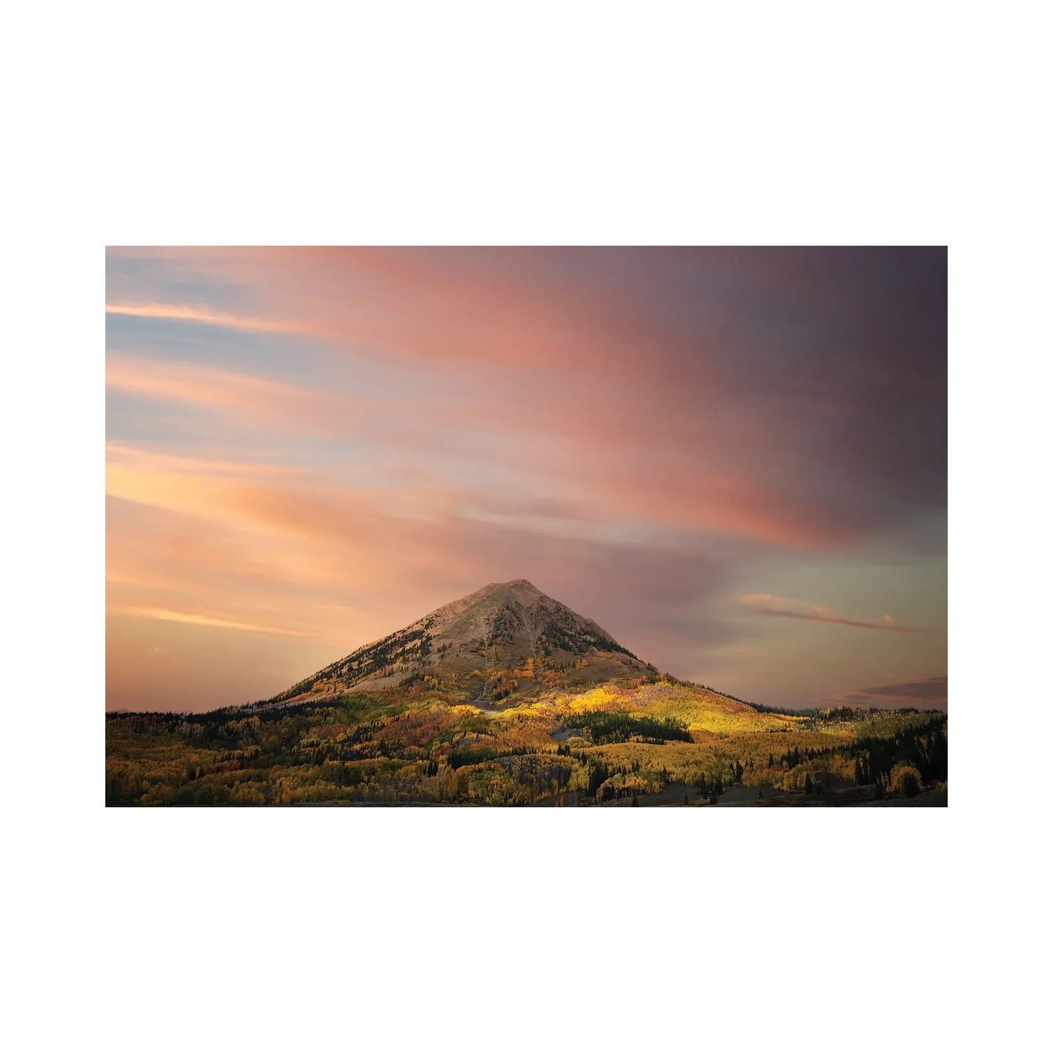 "Gothisc Mountain Autumn" by Dennis Frates Canvas Print