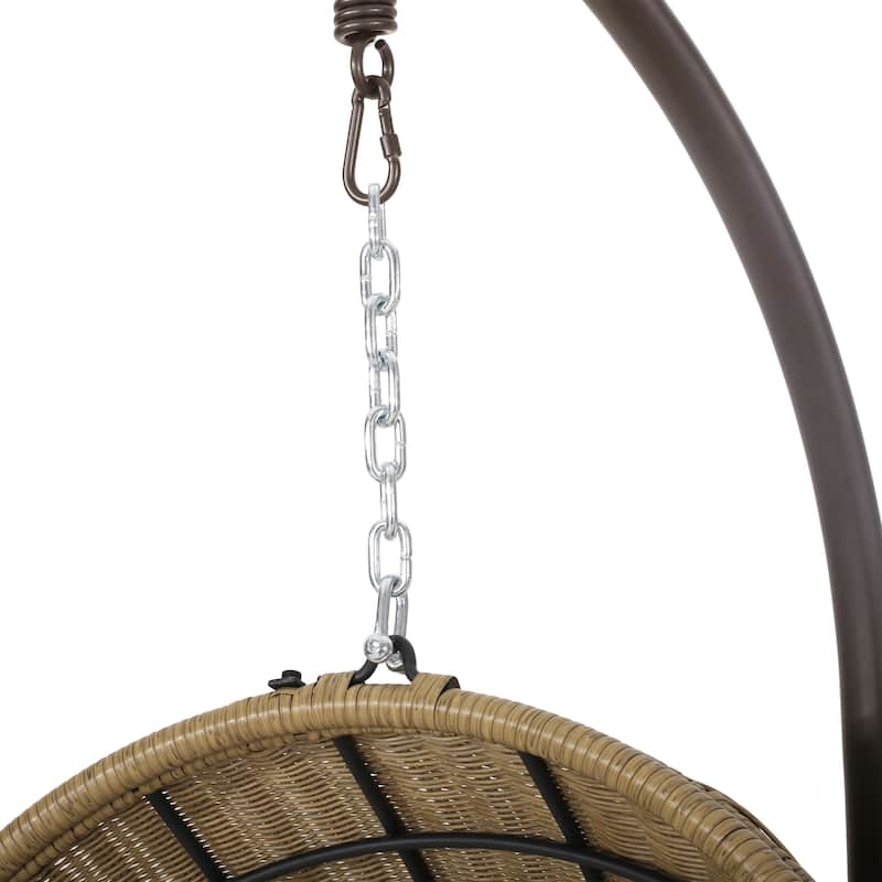 Malia outdoor wicker hanging chair Clearance