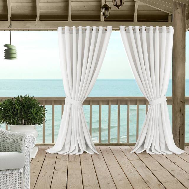 Carmen Sheer Extra-wide Indoor/Outdoor Sheer Window Curtain