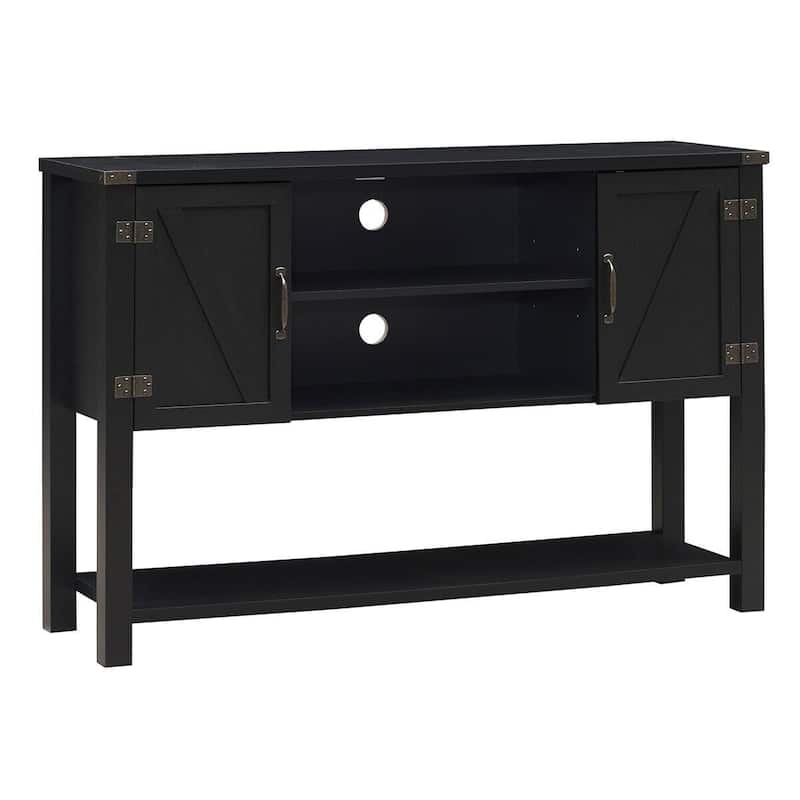TV Storage Cabinets with Bottom Shelf - 52" x 15.5" x 35" (L x W x H)
