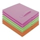 preview thumbnail 4 of 4, Home Storage Bundle - Drawer and Closet Bins, Purple, Green, Orange (6 Pack)