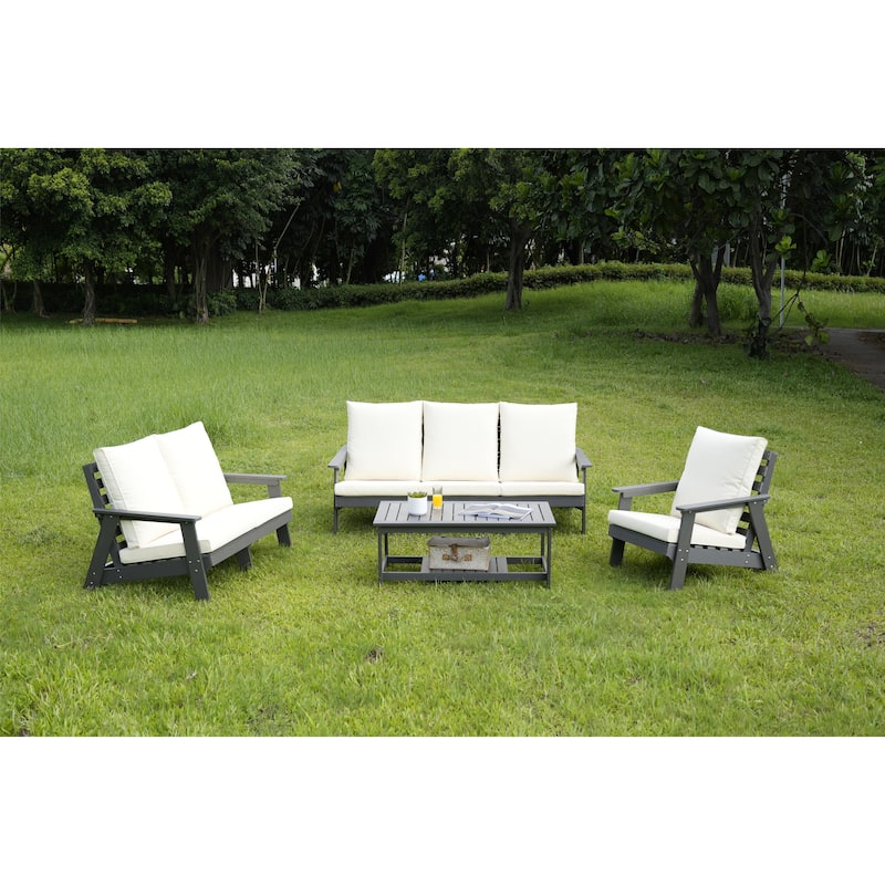 Outdoor Sofa with Cushions