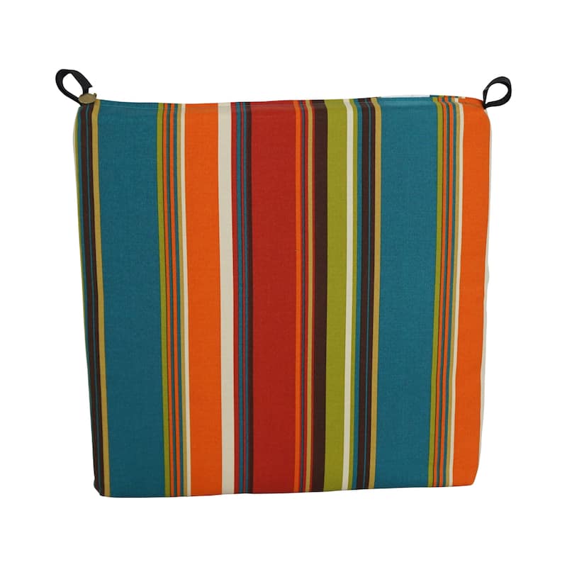 20-inch by 19-inch Indoor/Outdoor Chair Cushions (Set of 2) - 20 x 19