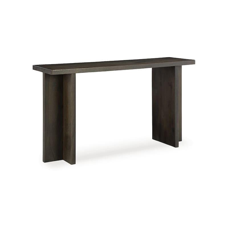 Signature Design by Ashley Jalenry Grayish Brown Console Sofa Table - 53" W x 15" D x 30" H