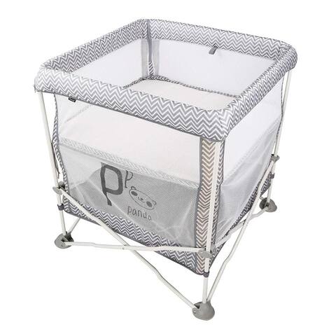 4 in 1 - Baby Portable Crib Bassinet, Folding Playpen, Infant Jumper - 31.8in x 31.8in x 35.8in