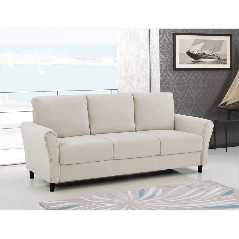 Corel Velvet Living Room Set- Sofa and Loveseat