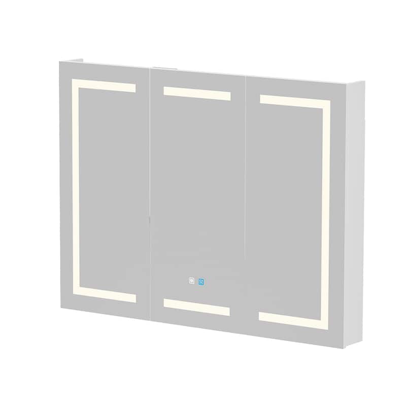 Led Mirror Cabinet Bathroom Wall Mounted Medicine Cabinet Storage