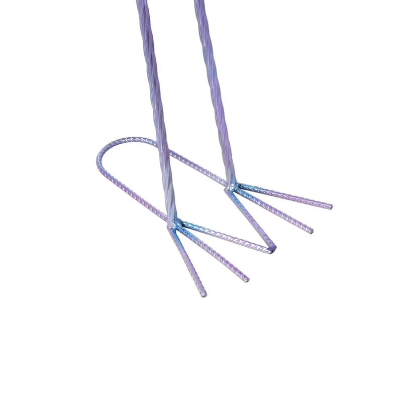 Metal Flamingo Tall Textured Rainbow Garden Sculpture - Set of 2 Multi Colored - Roche River Decor