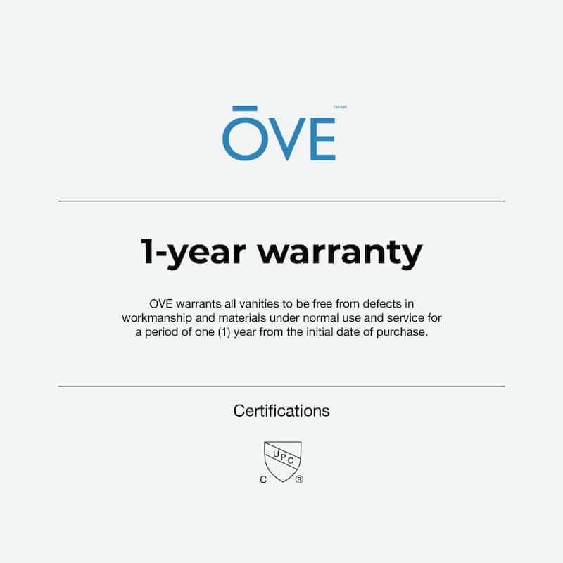 Ove Decors JULIETTE-30 Juliette 30" Free Standing Single Basin Vanity